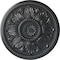 Ekena Millwork Edinburgh Ceiling Medallion (Fits Canopies up to 5 1/4"), Hand-Painted Pewter, 18"OD x 1 3/4"P CM18EDPES - alternate 1